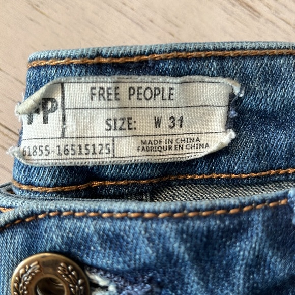 Free People jeans - Picture 2 of 9